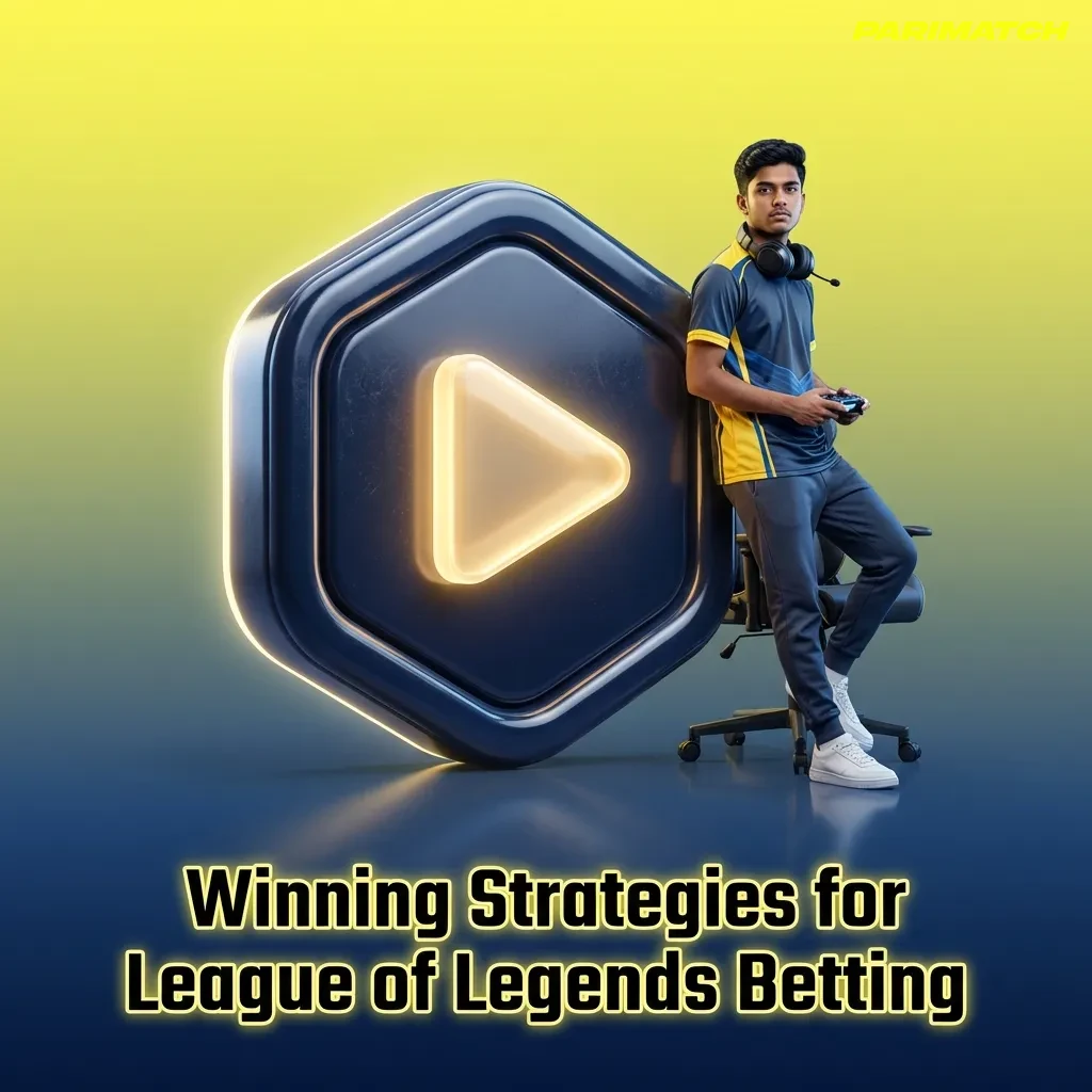 League of Legends betting strategies guide showing bankroll management, team research, and meta analysis for informed wagers — Parimatch in India
