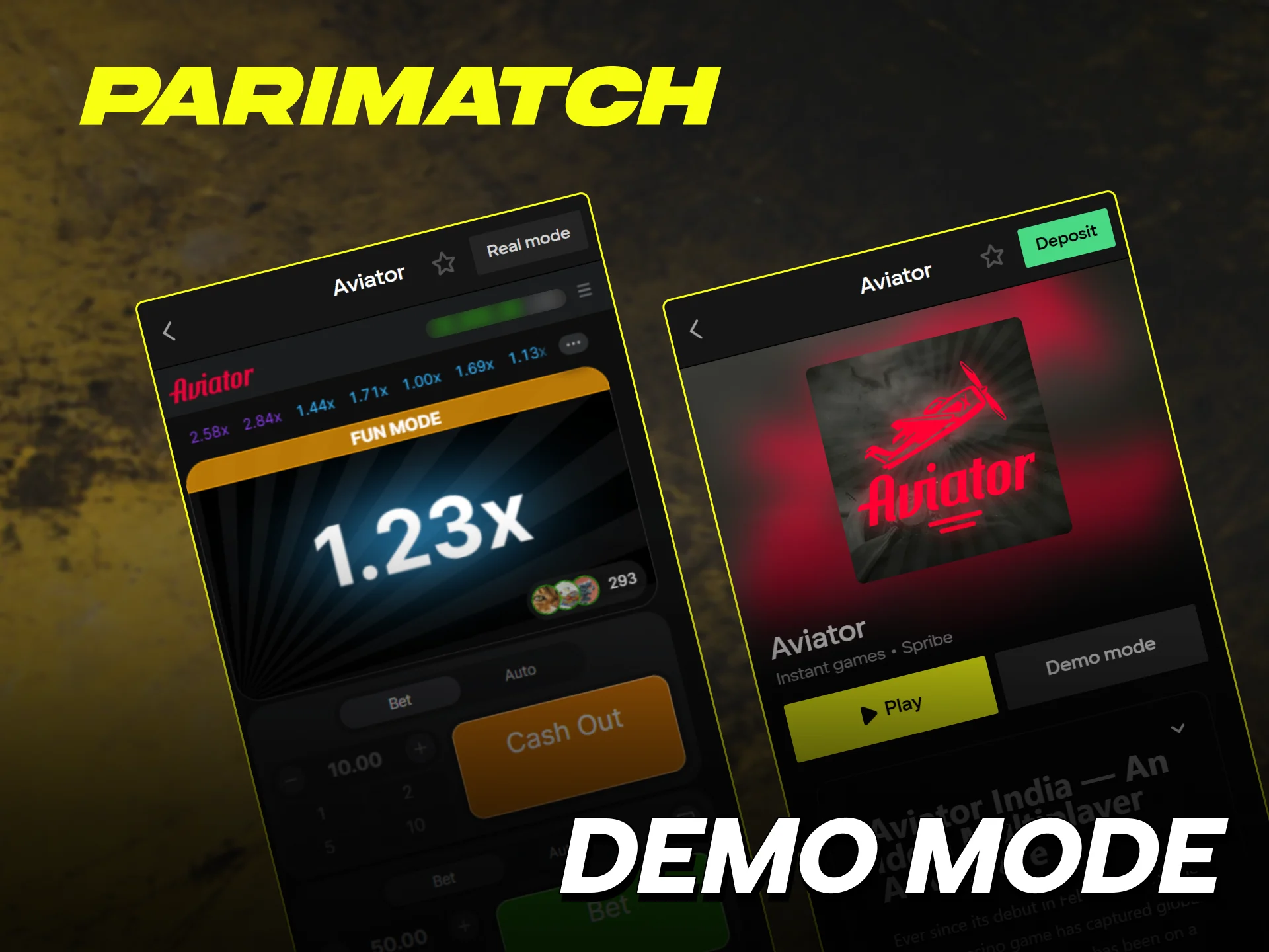 parimatch aviator demo india