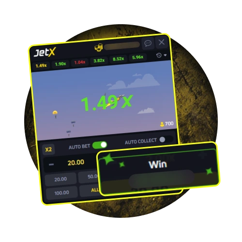 Receive your Parimatch JetX winnings into your wallet immediately.