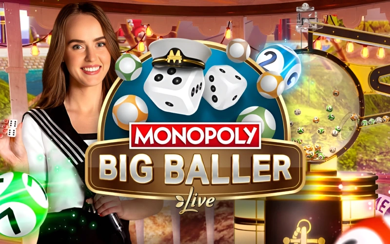 Experience the Monopoly Big Baller Live Dealer edition in India.