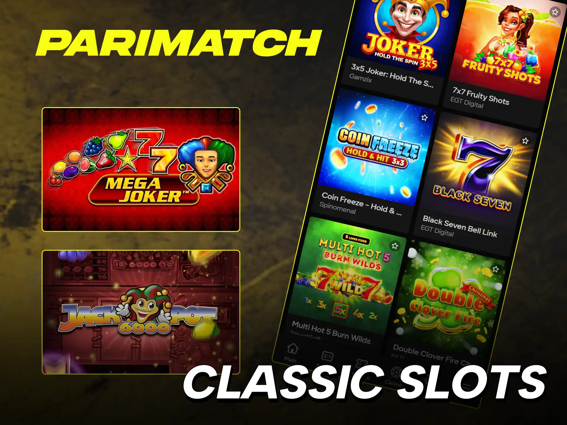 parimatch classic slots india
